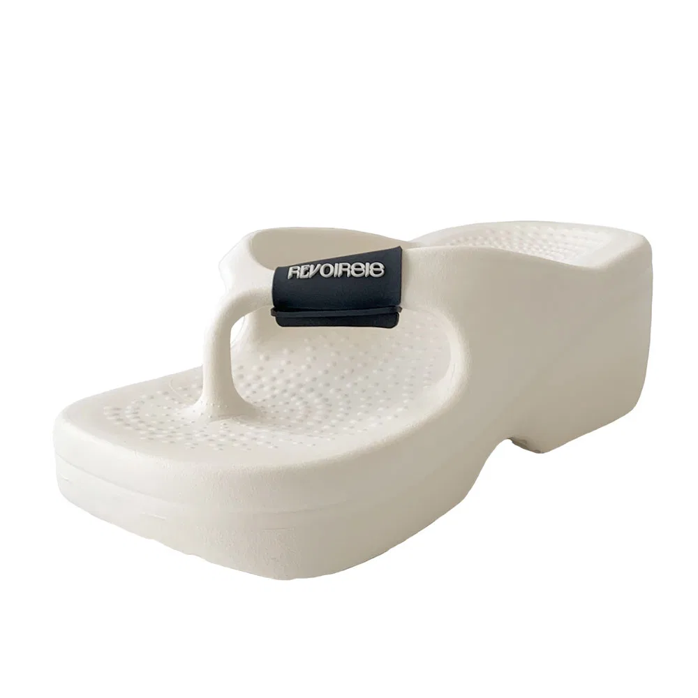 Мужские вьетнамки Revoirsis Rvis Lump Flip-Flop кремовые