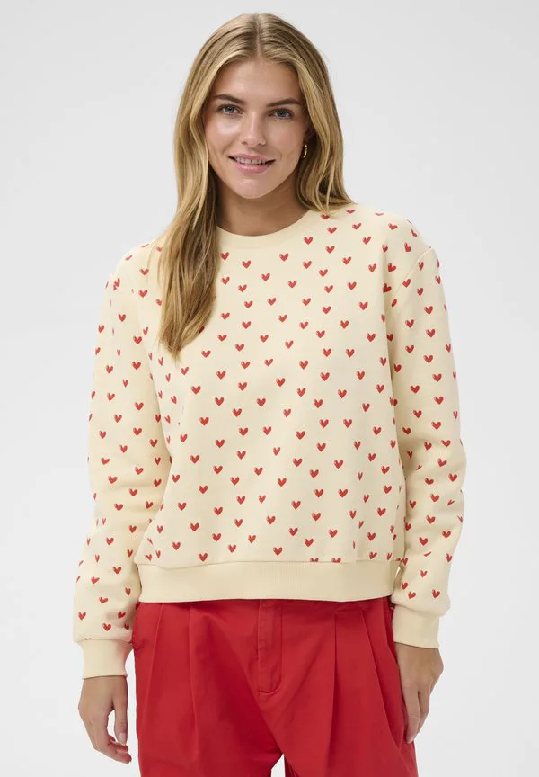 

Толстовка pamma Saint Tropez, Off White/Red Sketched Hearts, Белый, Толстовка pamma Saint Tropez, Off White/Red Sketched Hearts