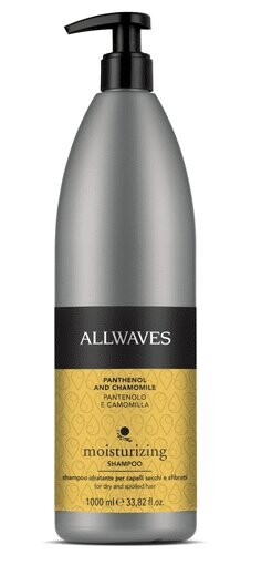 

Шампунь увлажняющий с пантенолом и ромашкой 1000мл ALLWAVES