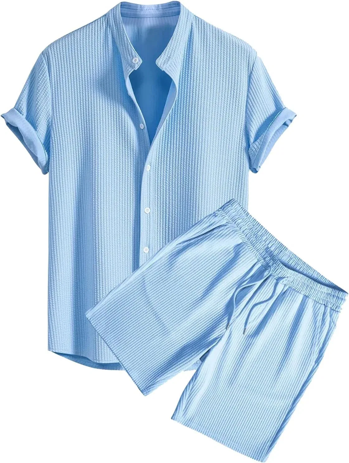 Мужской спортивный костюм из 2 предметов, Light Blue