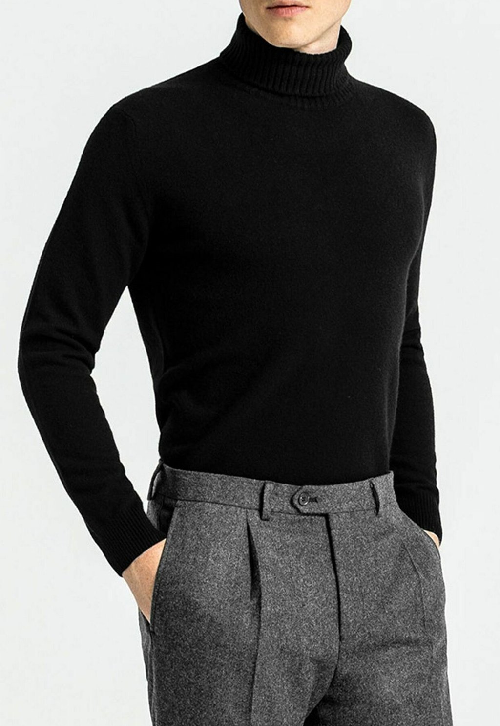 

Свитер SALIM ROLLNECK Oscar Jacobson, черный