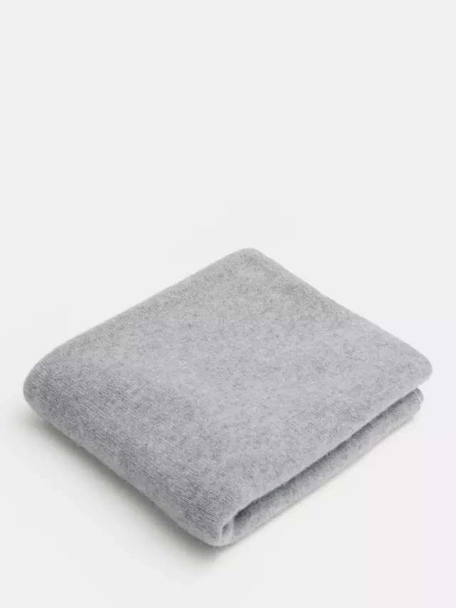 

Шарф HUSH Cashmere, цвет light/grey