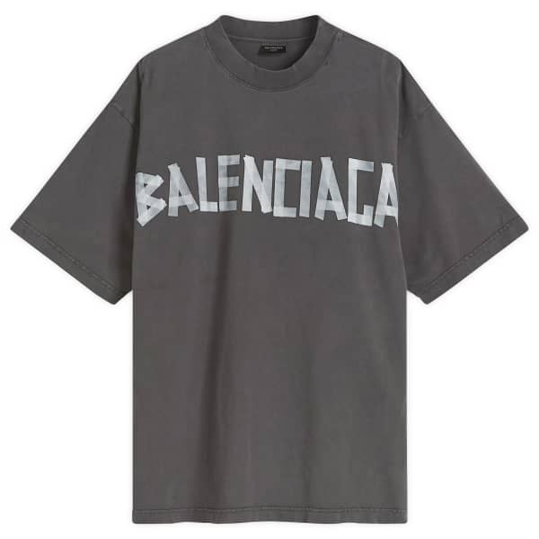 

Футболка ленточного типа tr, средняя посадка Balenciaga, черный