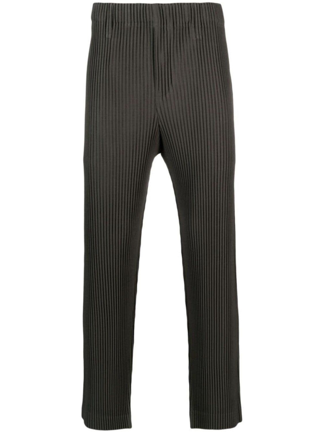 

Homme Plissé Issey Miyake прямые брюки со складками, зеленый