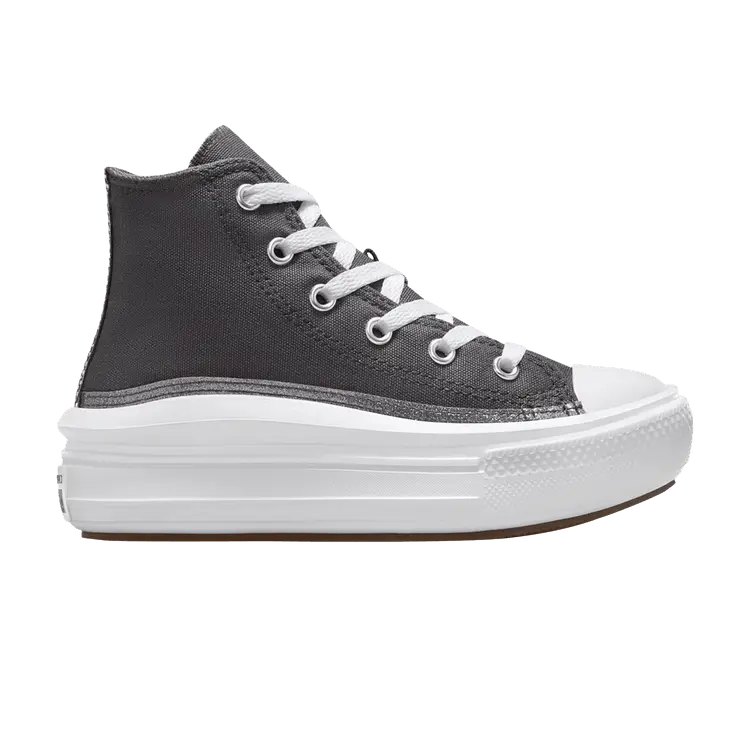 

Кроссовки Converse Chuck Taylor All Star Move Platform High PS Glitter - Dark Matter, серый