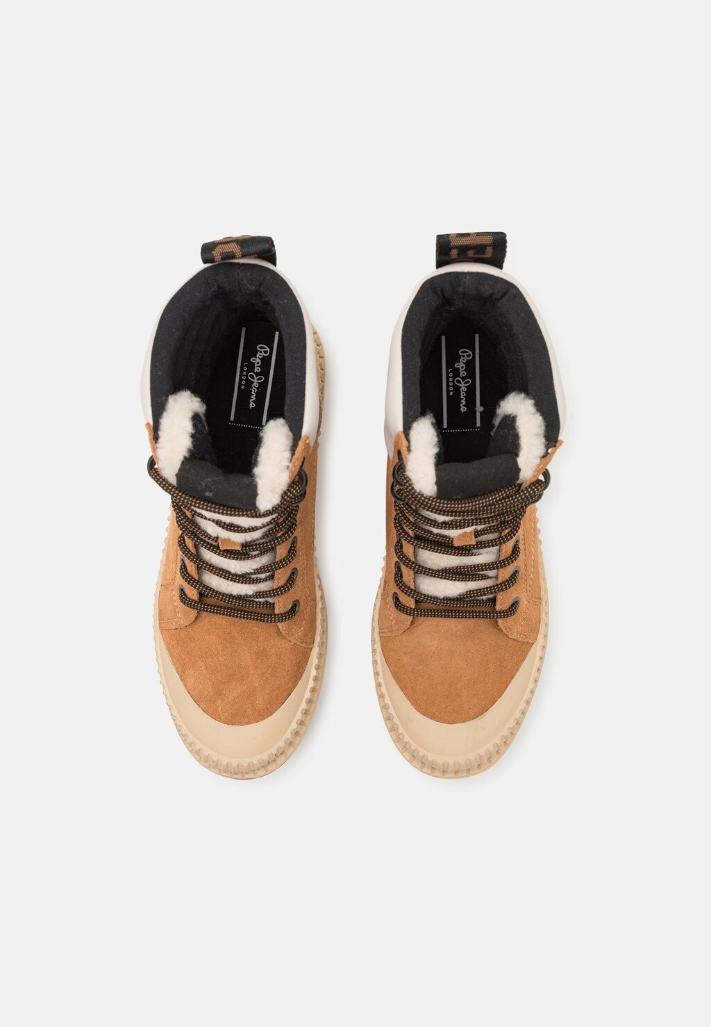 Ботильоны на шнуровке ASCOT MOUNTAIN Pepe Jeans, цвет Tan