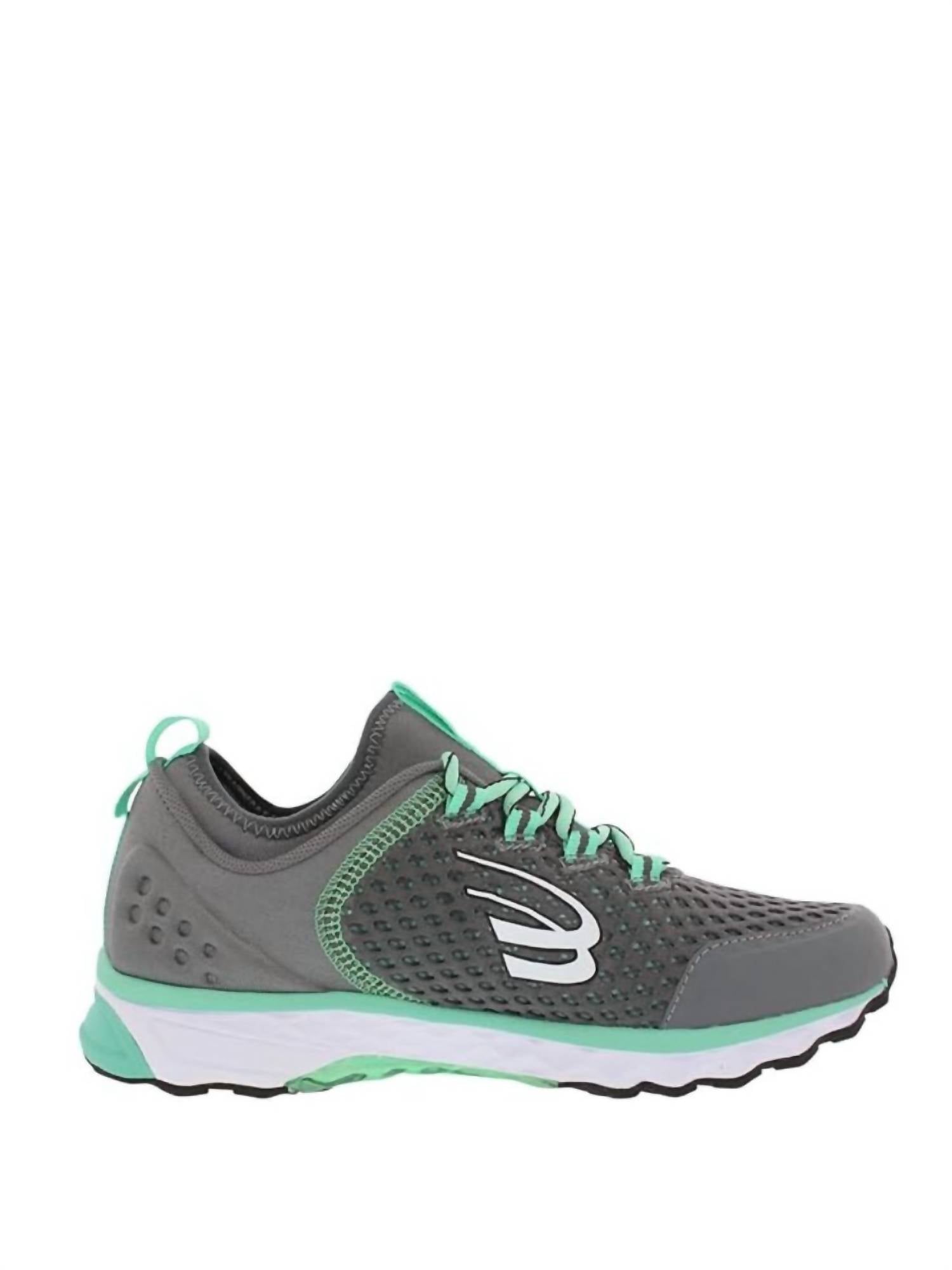 Кроссовки женские Phoenix Running Shoes - Medium Width, цвета: уголь/мята/белый Spira