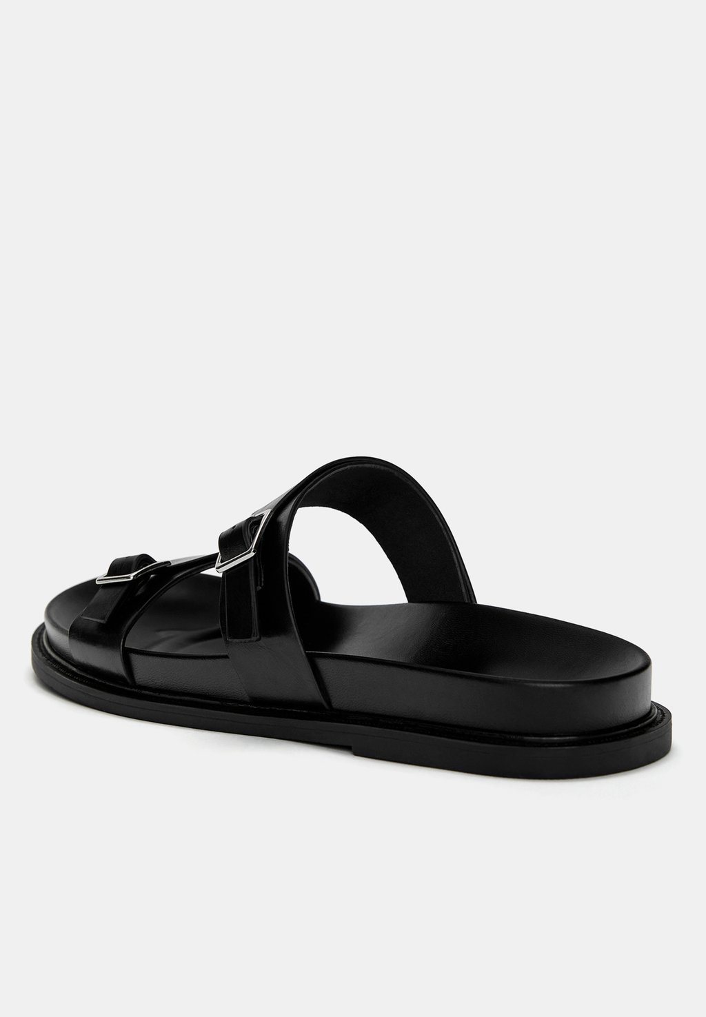 Мюли PULL&BEAR, черный — фото 4