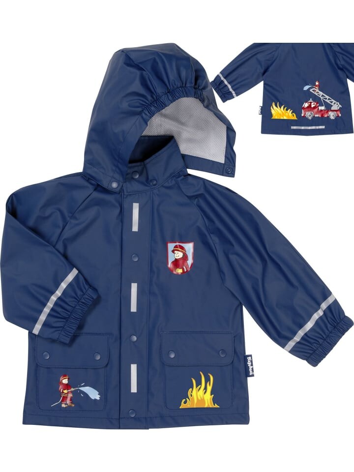 

Плащ Playshoes Regenmantel, цвет marine