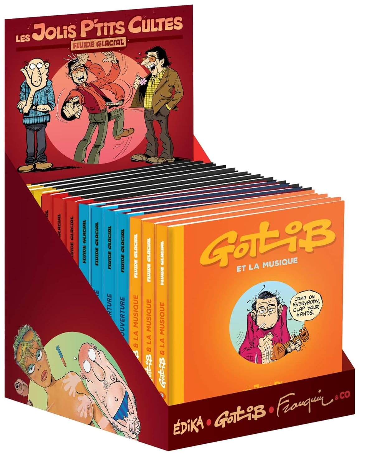 

Display comptoir - Gotlib & la musique - 10 ex (FLUIDE GLACIAL)