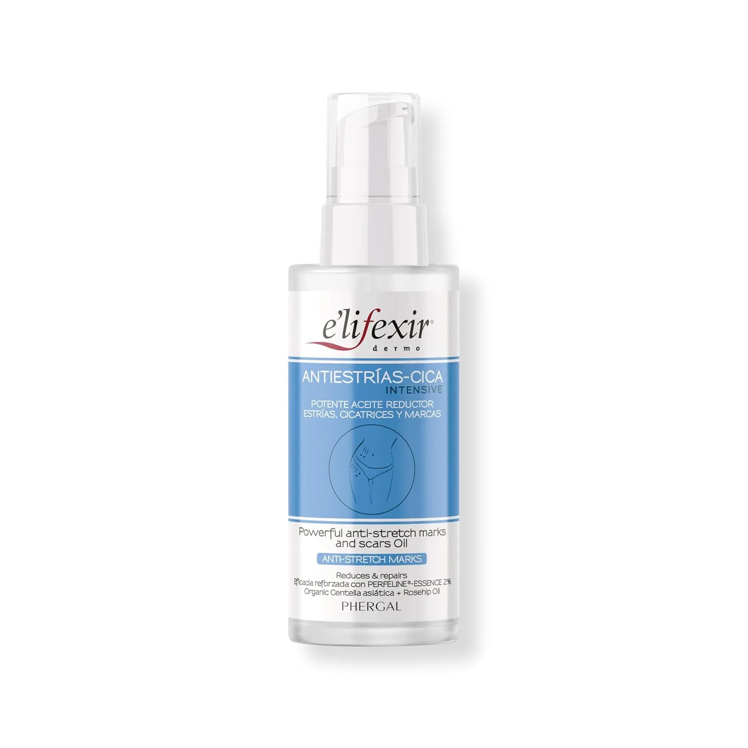 Интенсивное масло «CICA Anti-Stretch Mark Oil» против растяжек от Elifexir E'Lifexir