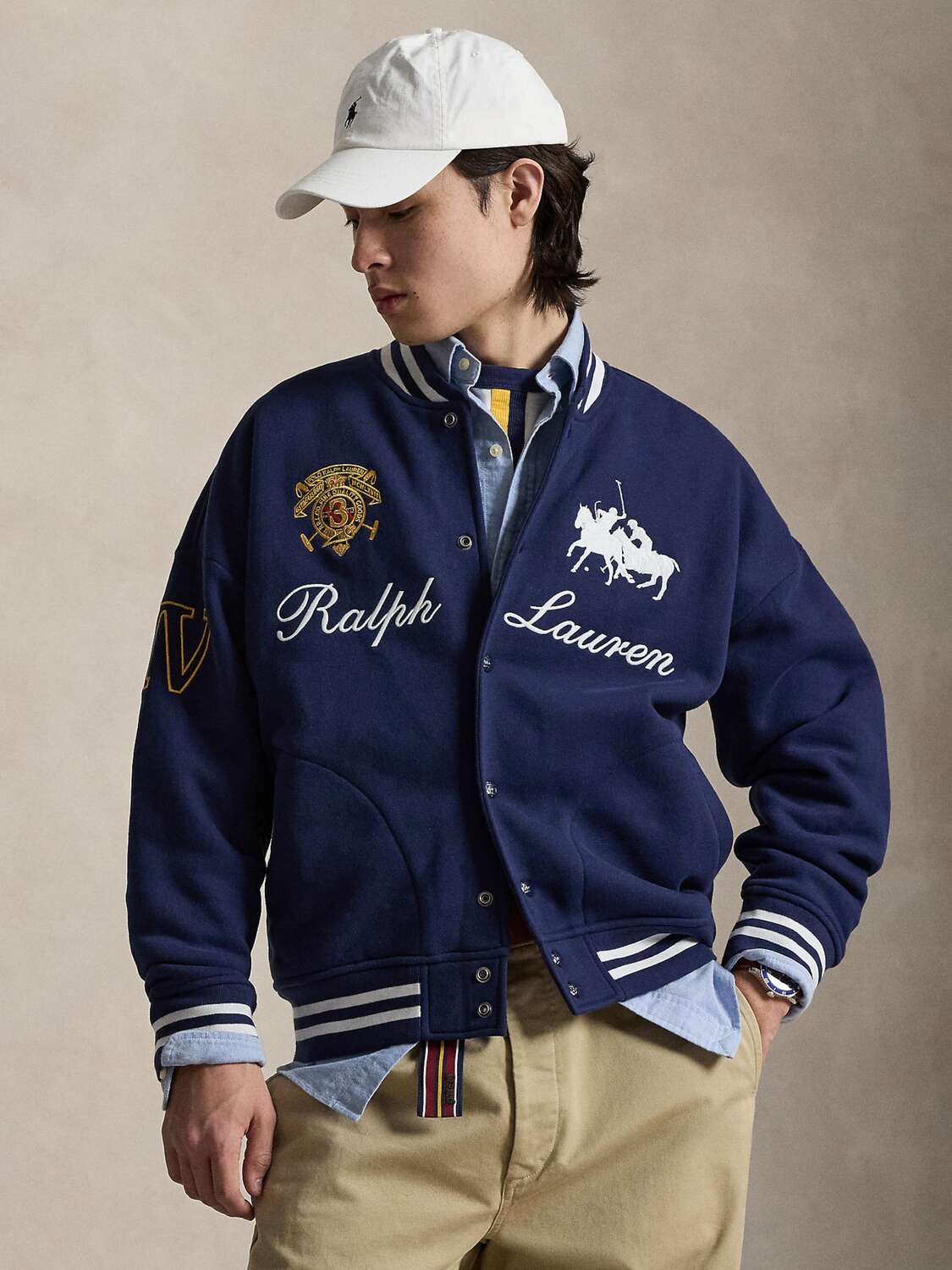 Polo Ralph Lauren Куртка для межсезонья в цвете Navy — фото 2
