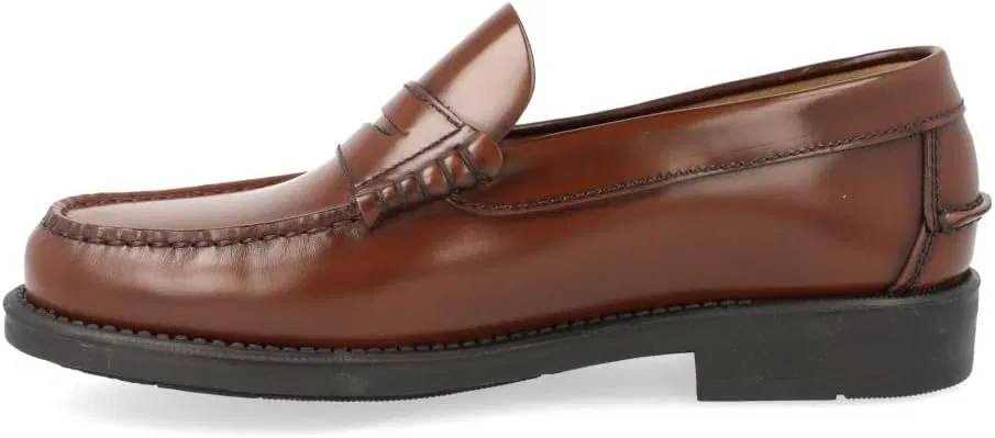 Мужские кожаные испанские туфли Edward's с резиновой подошвой, модель 1001, Leather — фото 2