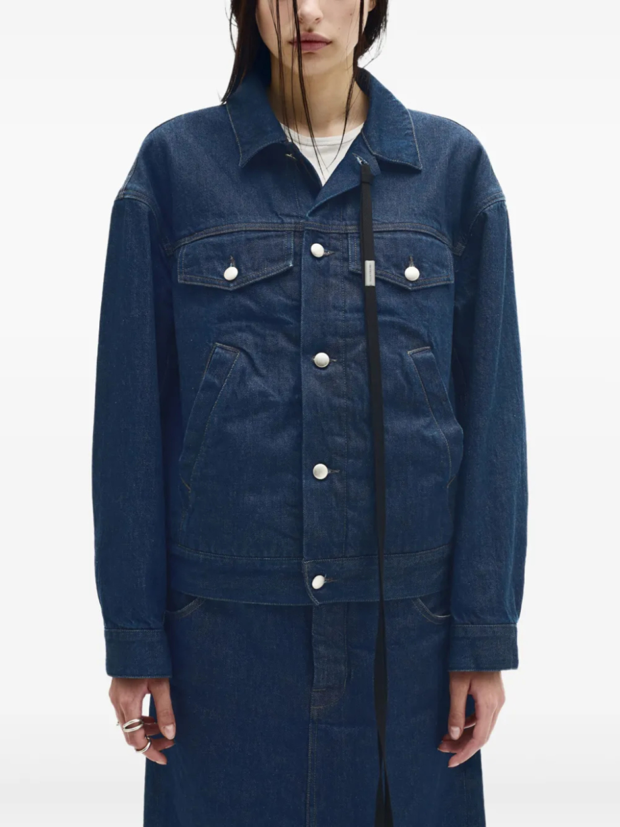 

Ann Demeulemeester джинсовая куртка, синий