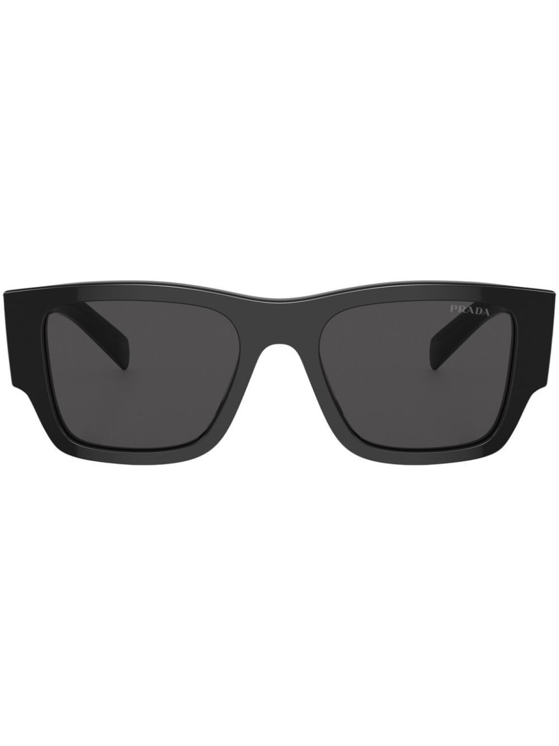 

Prada Eyewear солнцезащитные очки с логотипом, черный
