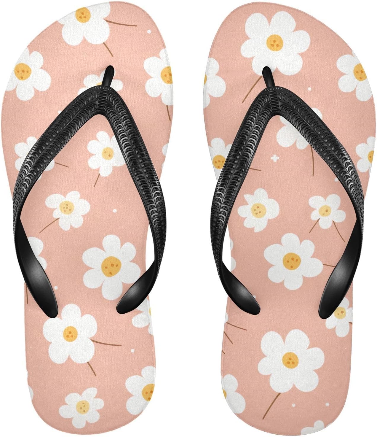 

Розовые шлепанцы пляжные, сандалии с ремешком, резиновые нескользящие летние тапочки для мужчин и женщин Sinestour