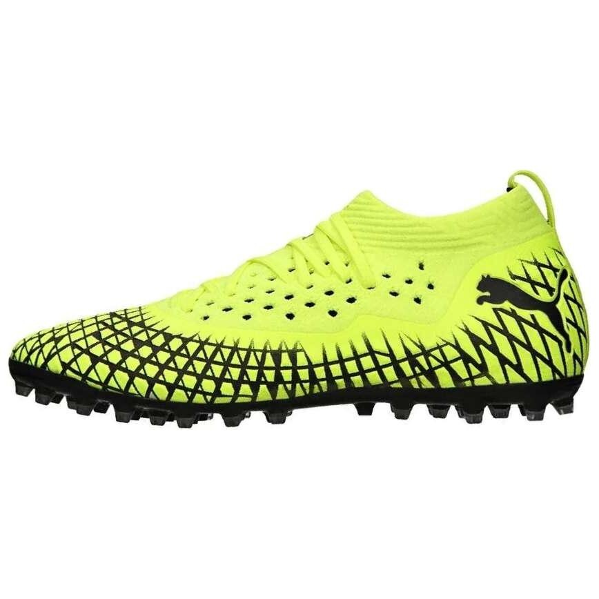 

Футбольные бутсы Future унисекс с низким верхом Yellow Alert - Cougar Black Puma