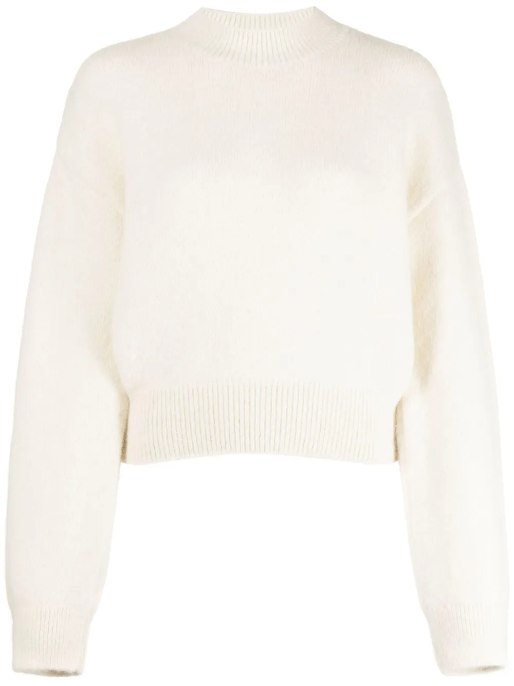 Джемпер La Maille Jacquemus с логотипом, нейтральный
