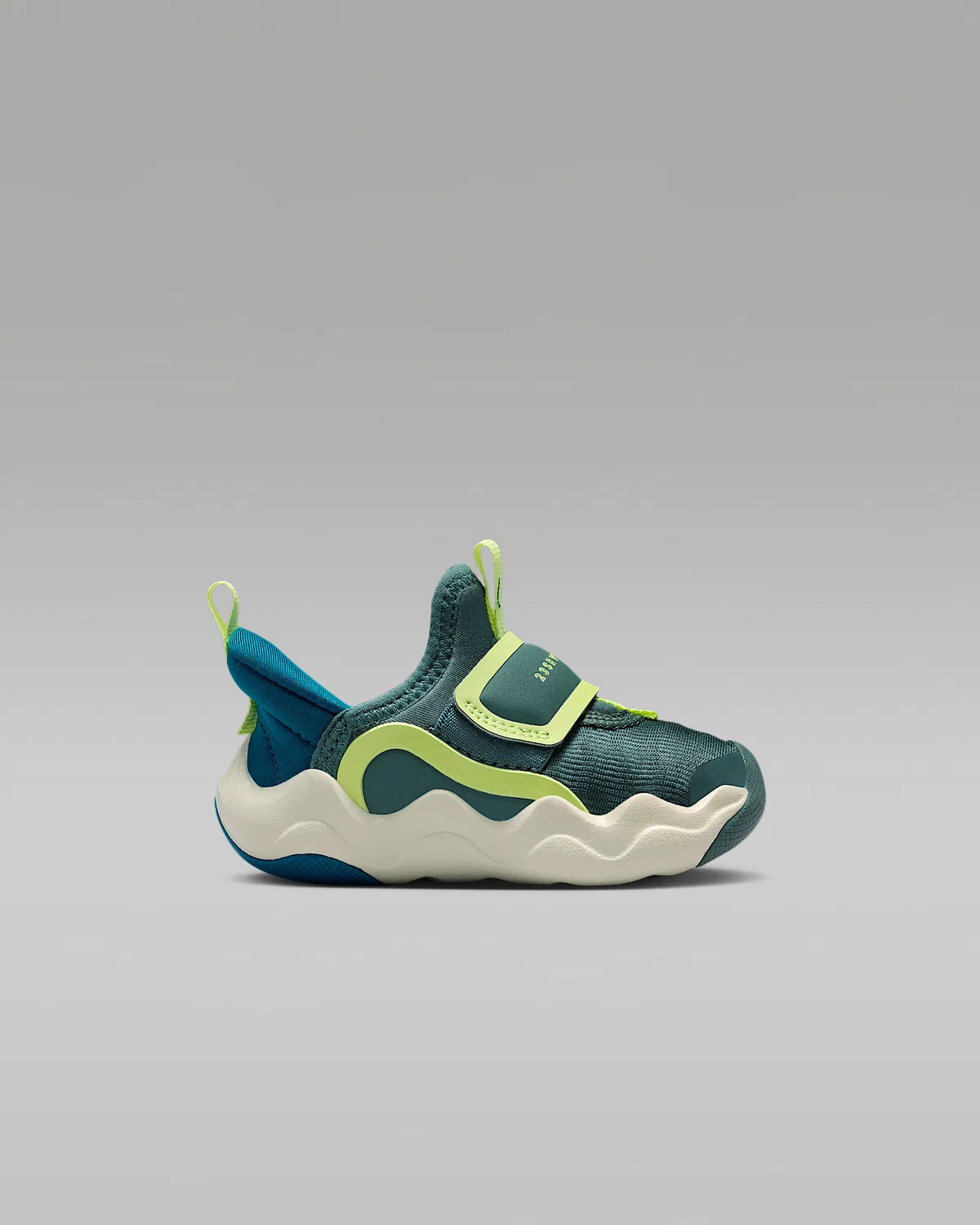 Детские кроссовки Jordan 23/7.2 EasyOn, Hasta/Green Abyss/Sea Glass/Light Lemon Twist — фото 3