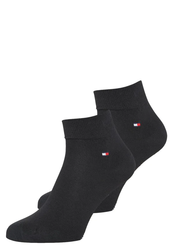 Мужские носки, упаковка из 2 пар (четверть упаковки). Tommy Hilfiger, Black