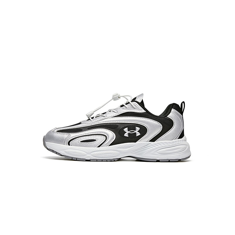 

Коллекция Sports Life Амортизаторы Rebound Низкие кроссовки для детей и подростков Under Armour, черный/серебряный
