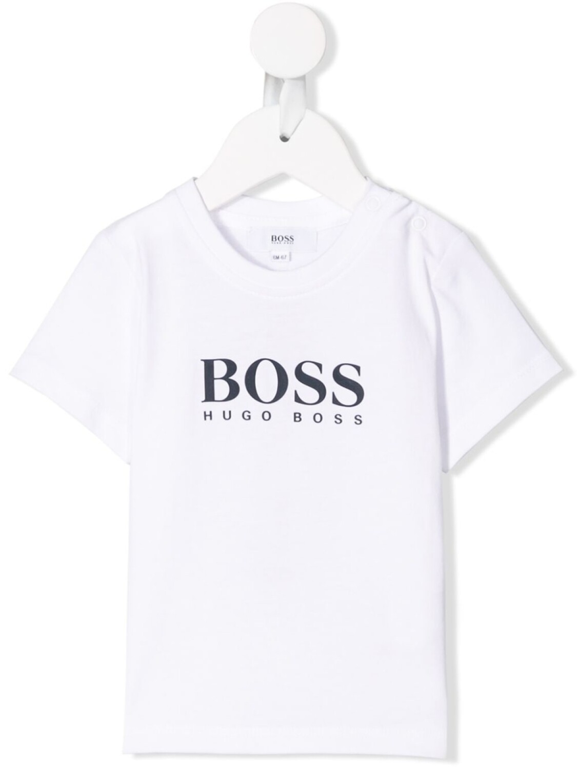 

BOSS Kidswear футболка с логотипом, белый