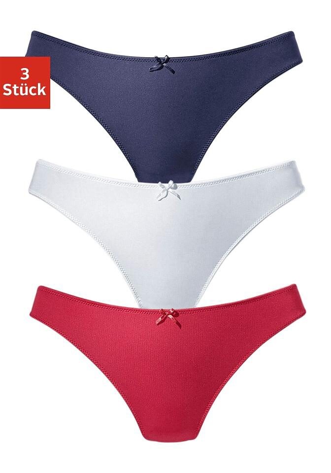 

Стринги PETITE FLEUR, цвет rot+marine+weiß