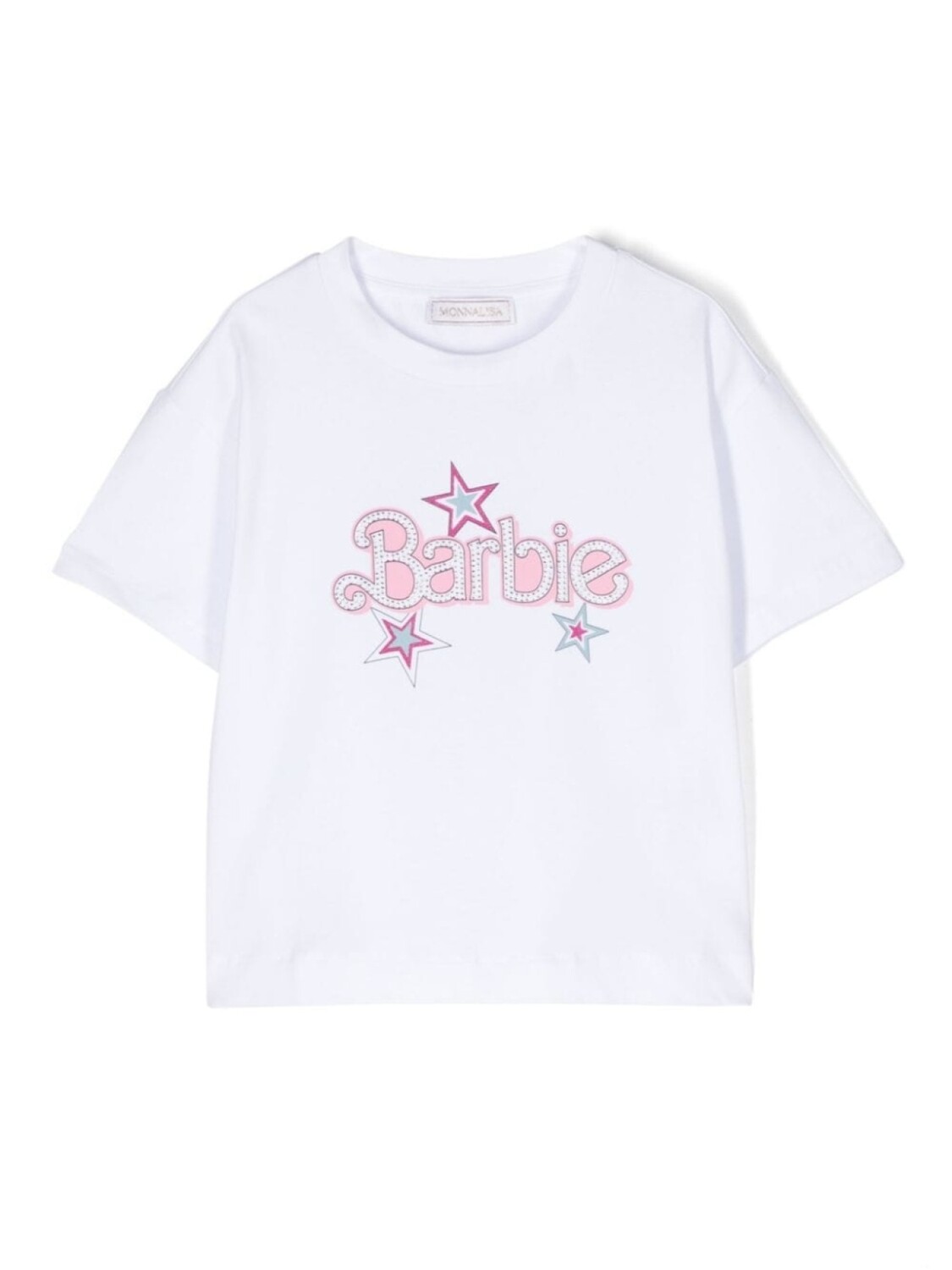 

Monnalisa футболка из коллаборации с Barbie, белый