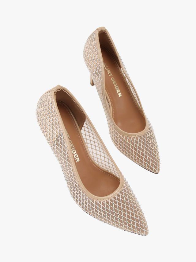 Туфли-лодочки с ангельскими украшениями Kurt Geiger London, Blush — фото 3