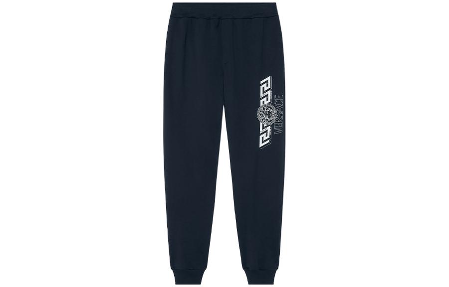 

SS22 Knitted Sports Pants Men's Dark Blue VERSACE