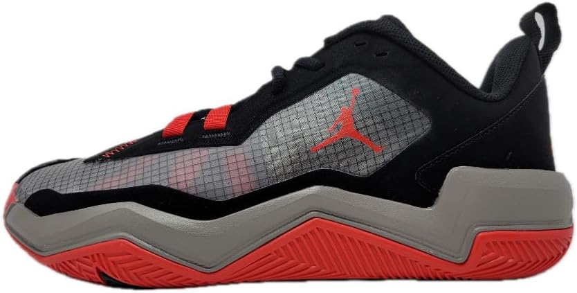 

Баскетбольные кроссовки Nike Jordan One Take 4 для мужчин, Black/University Red-White