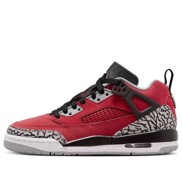 

Кроссовки spizike low 'gym red wolf grey' Air Jordan, красный