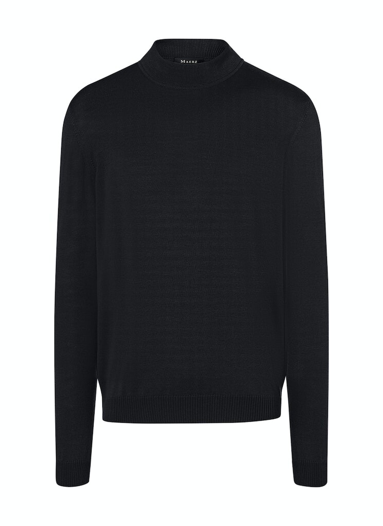 

Пуловер März Stehkragen1/1Arm, черный