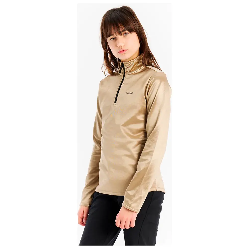 

Толстовка Protest Alecia half zip, бежевый