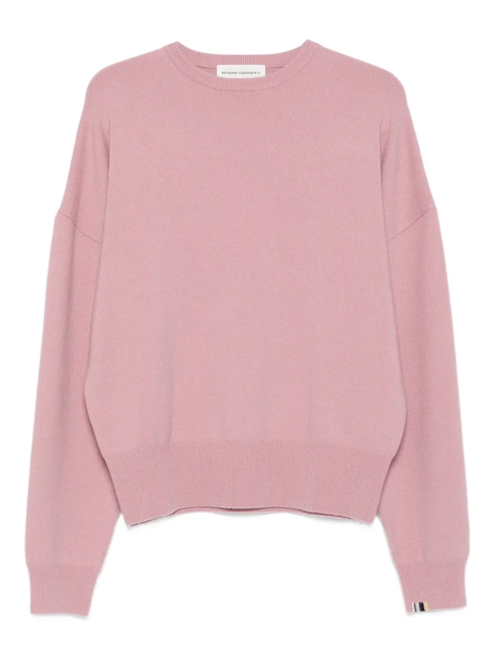 

Кашемировый свитер с круглым вырезом extreme cashmere, розовый
