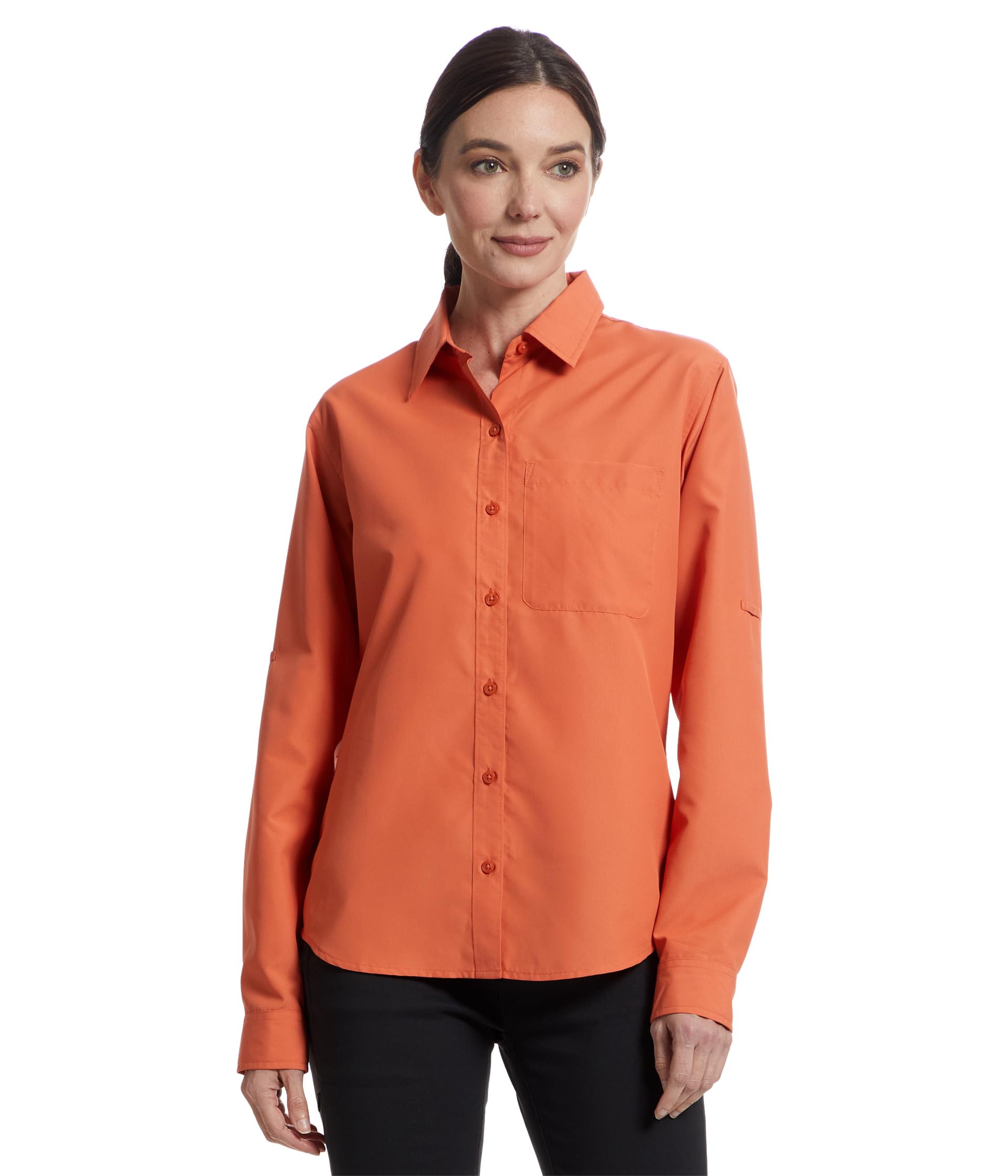 

Рубашка Marmot AirExchange SolarShield Long, цвет Pomelo