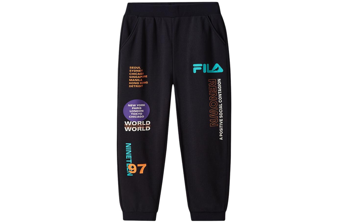 

Детские трикотажные спортивные штаны FILA, цвет Navy