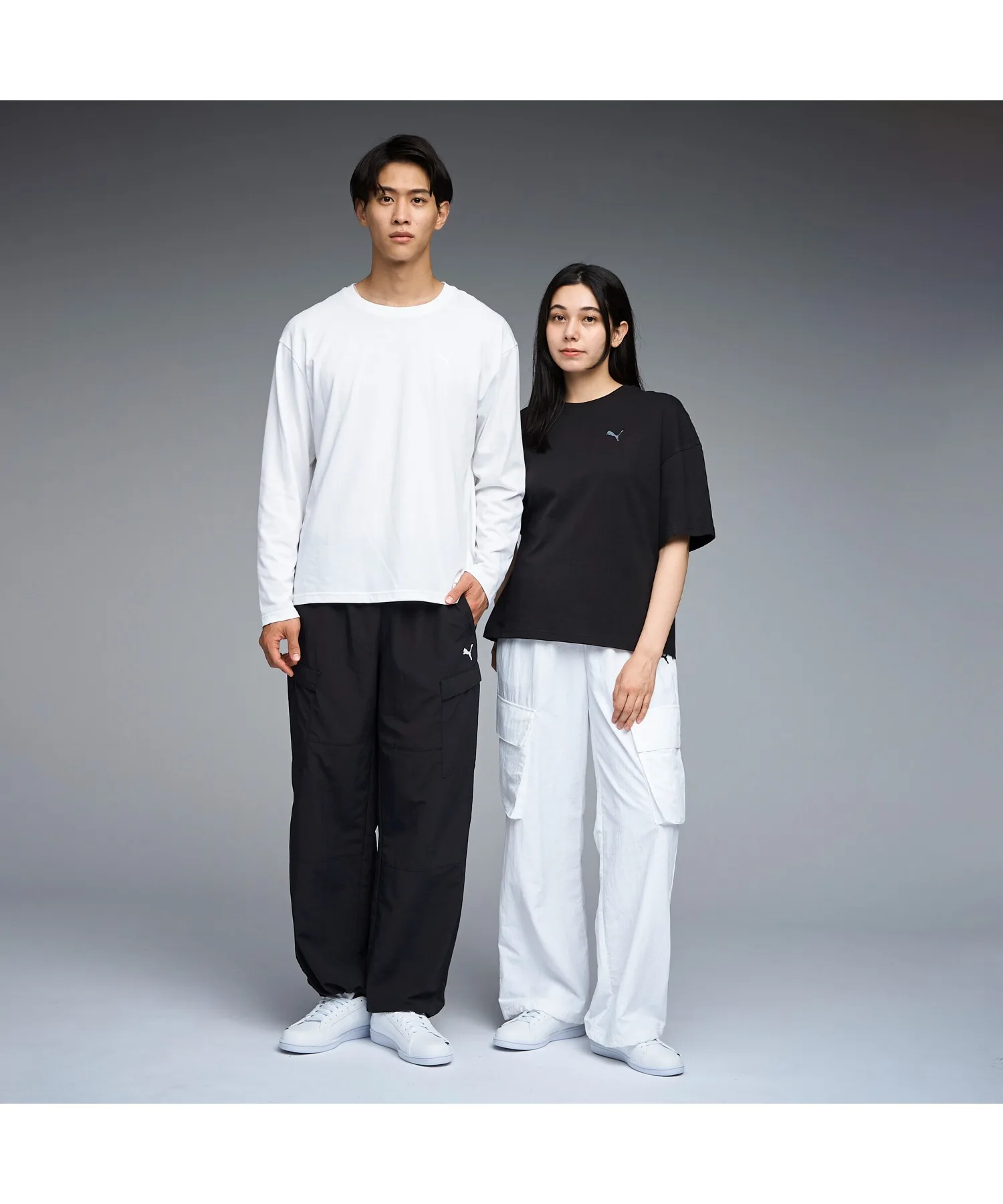 Унисекс кроссовки из искусственной кожи PUMA Smash Cat Perf FS SL белые — фото 2