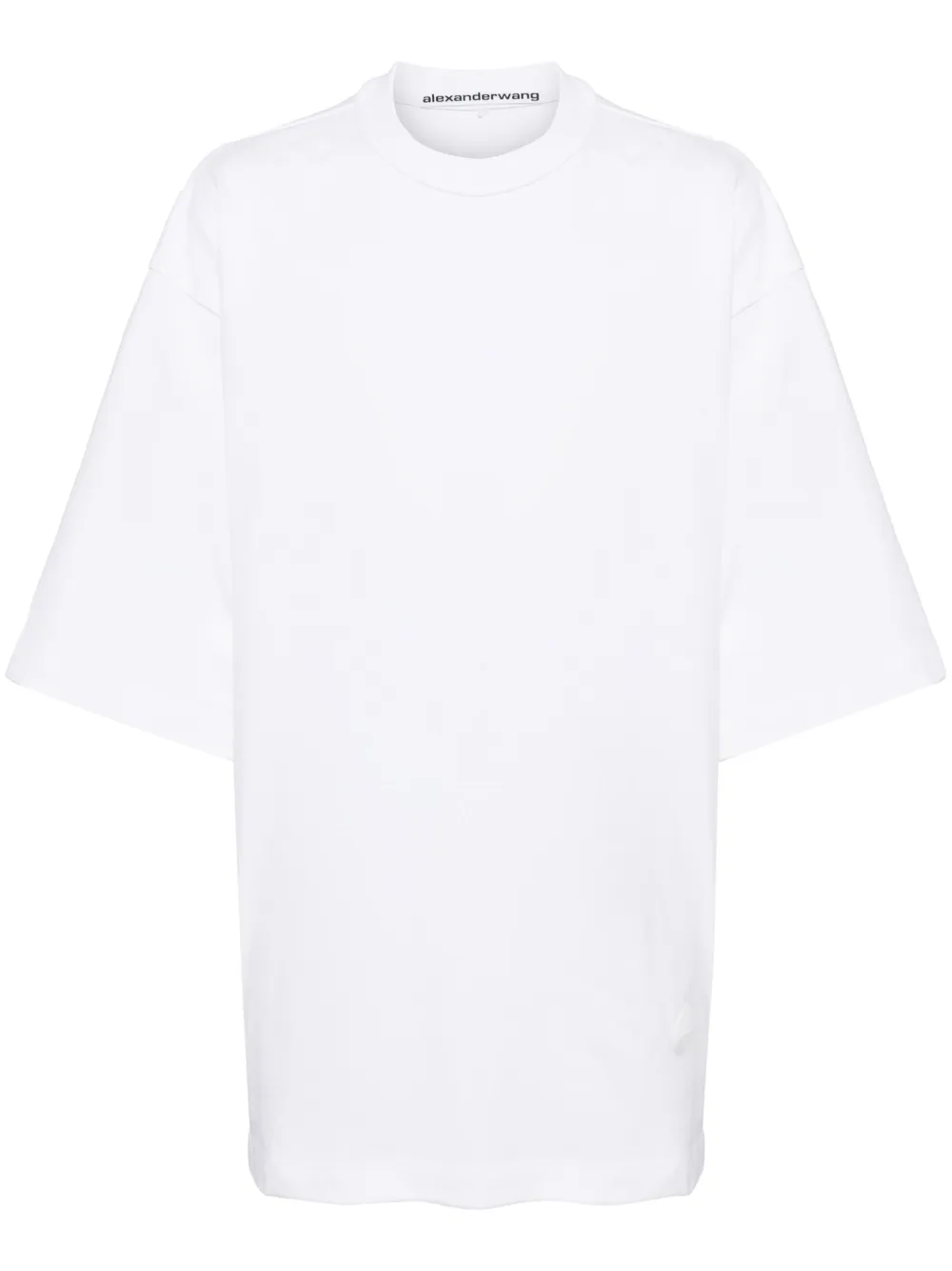 

Хлопковая футболка Alexander Wang, белый