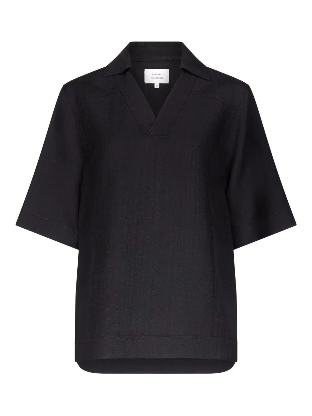 

Топ ermo с открытым вырезом LouLou de Saison, черный