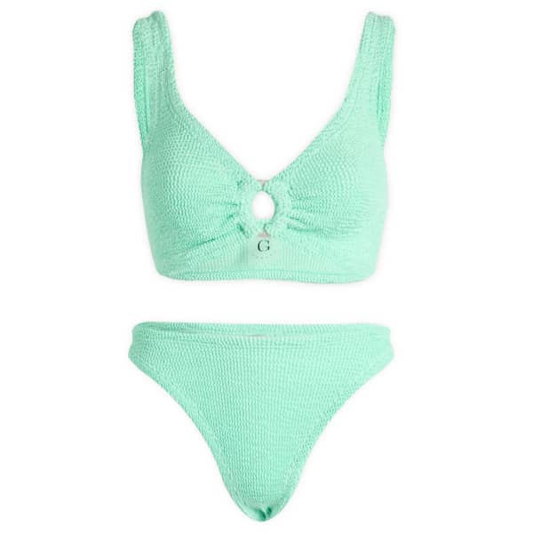 

Джулия бикини Hunza G, цвет metallic mint
