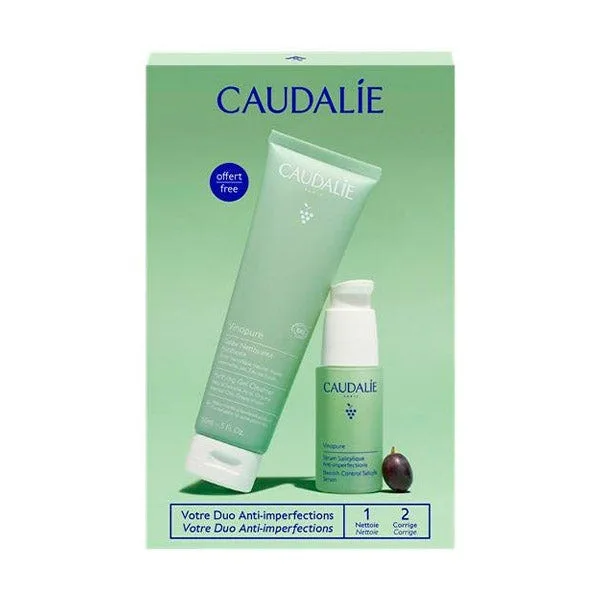 Набор Caudalie — Сыворотка и желатин CA штALIE Set Vinopure 2 шт, 150 мл