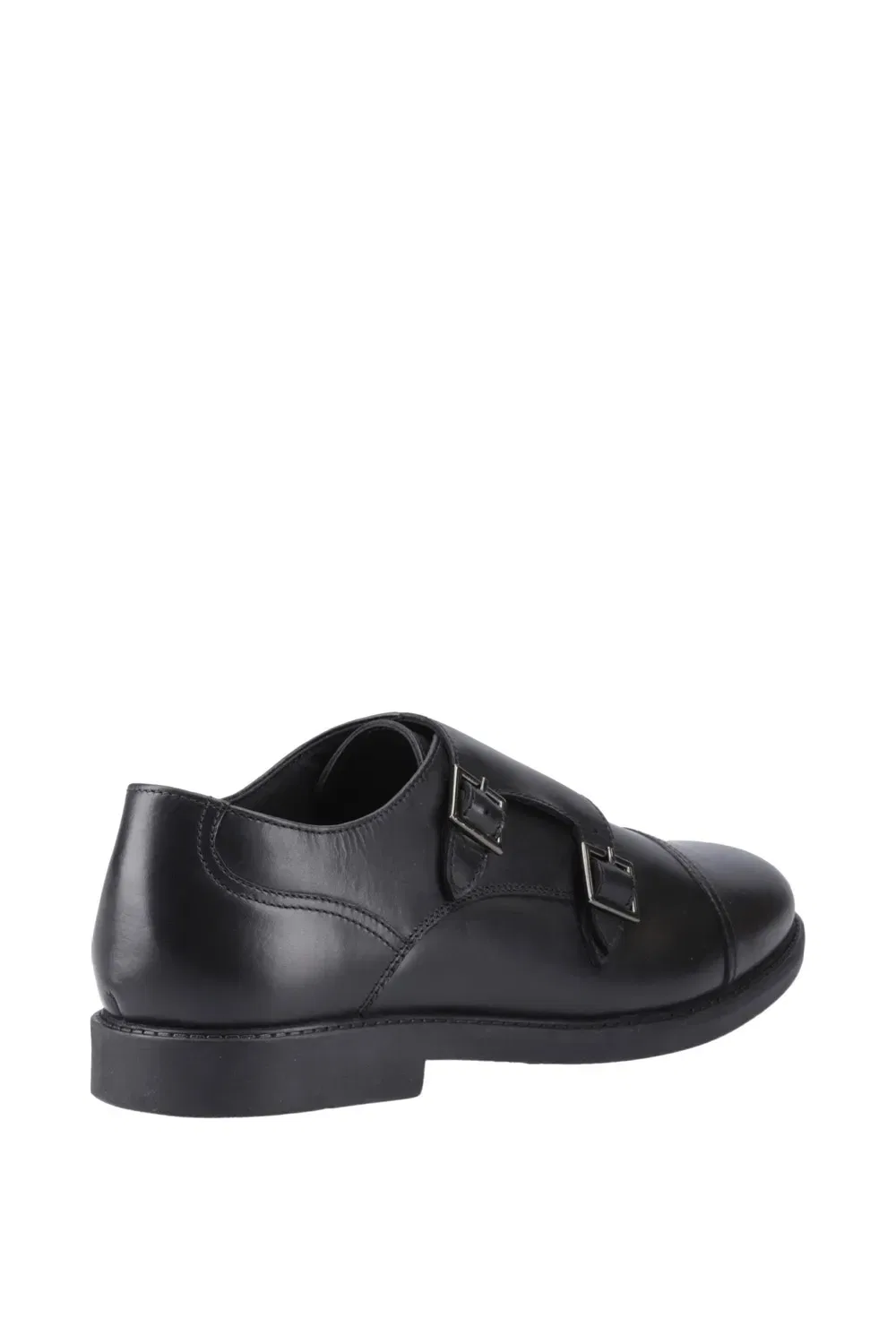 Туфли монахи с двойной пряжкой Hush Puppies, черный — фото 2