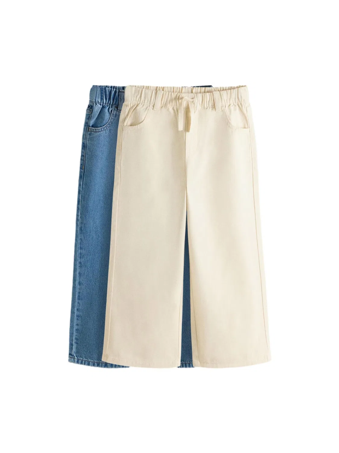 Обычные джинсы The Set, Ecru/Blue Denim