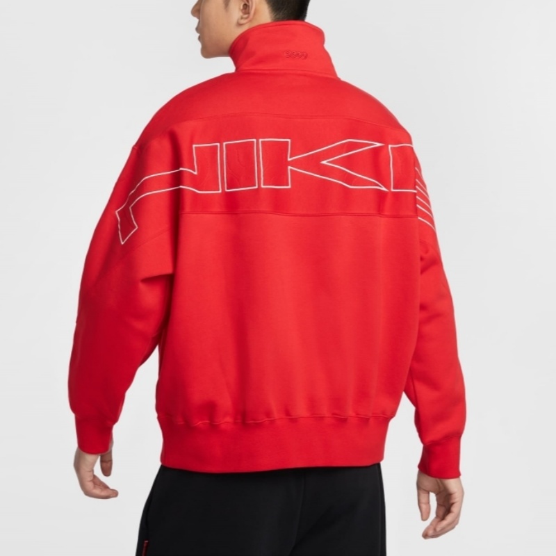 Nike Толстовка CNY NSW HZ CREW мужская red — фото 4