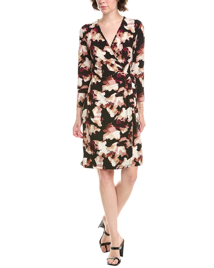 

Anne Klein Классическое платье с запахом, черный