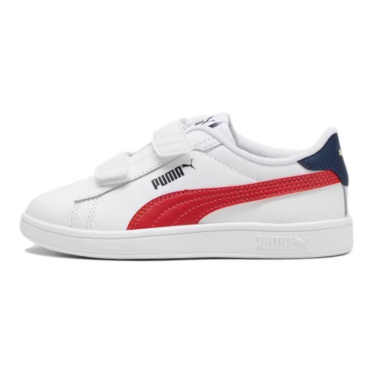 

Детские кроссовки для скейтбординга Smash 3.0 Low Top PUMA, белый/красный