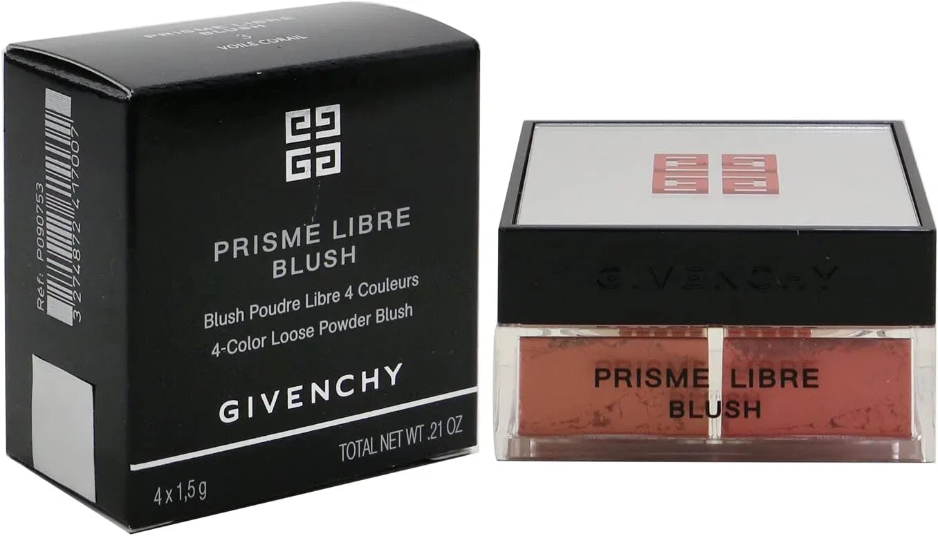 Пудровые румяна Givenchy Prism Libre Coral Vale — фото 2