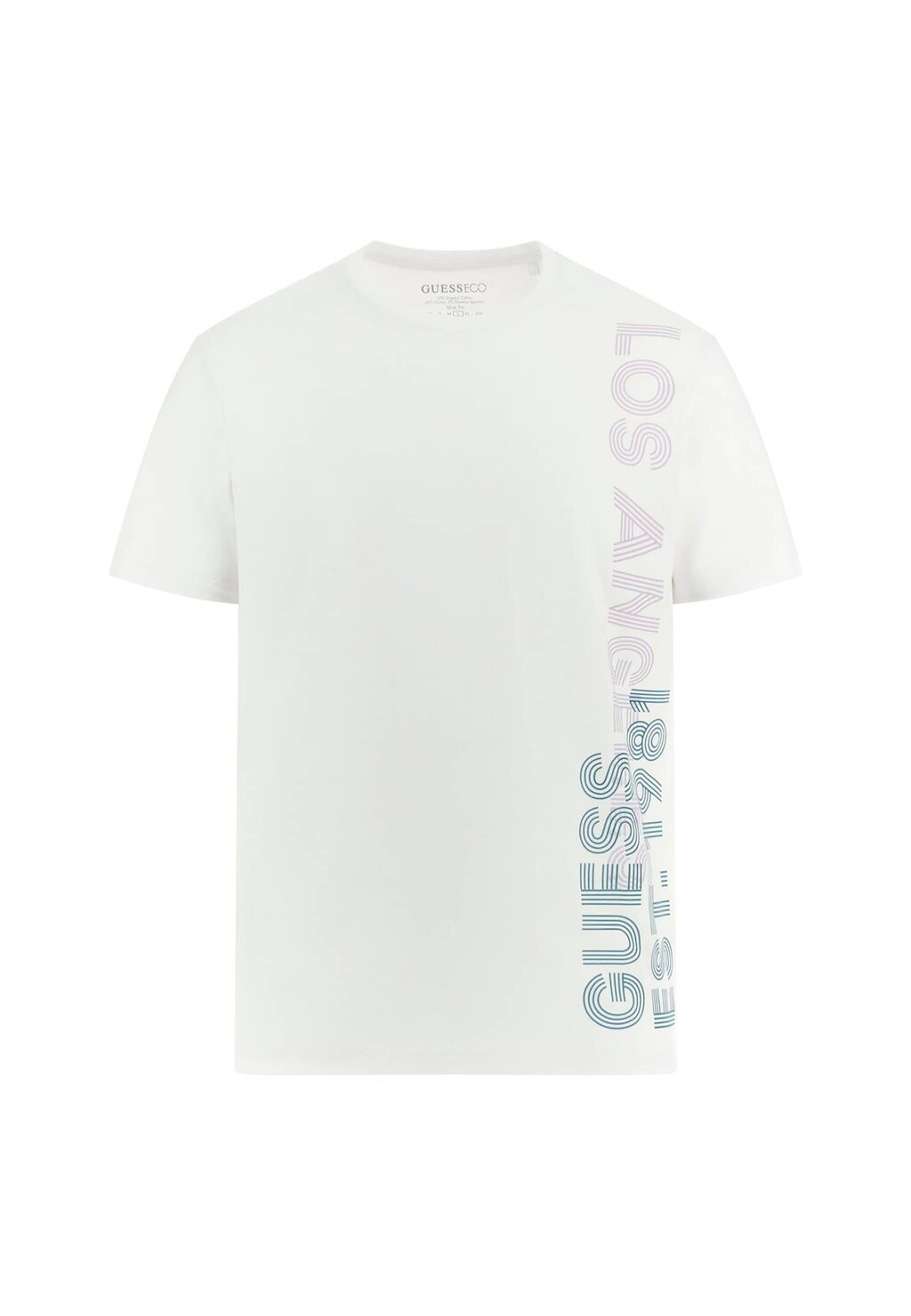 

Футболки с принтом STRETCH LOGO SEITLICH Guess, белый