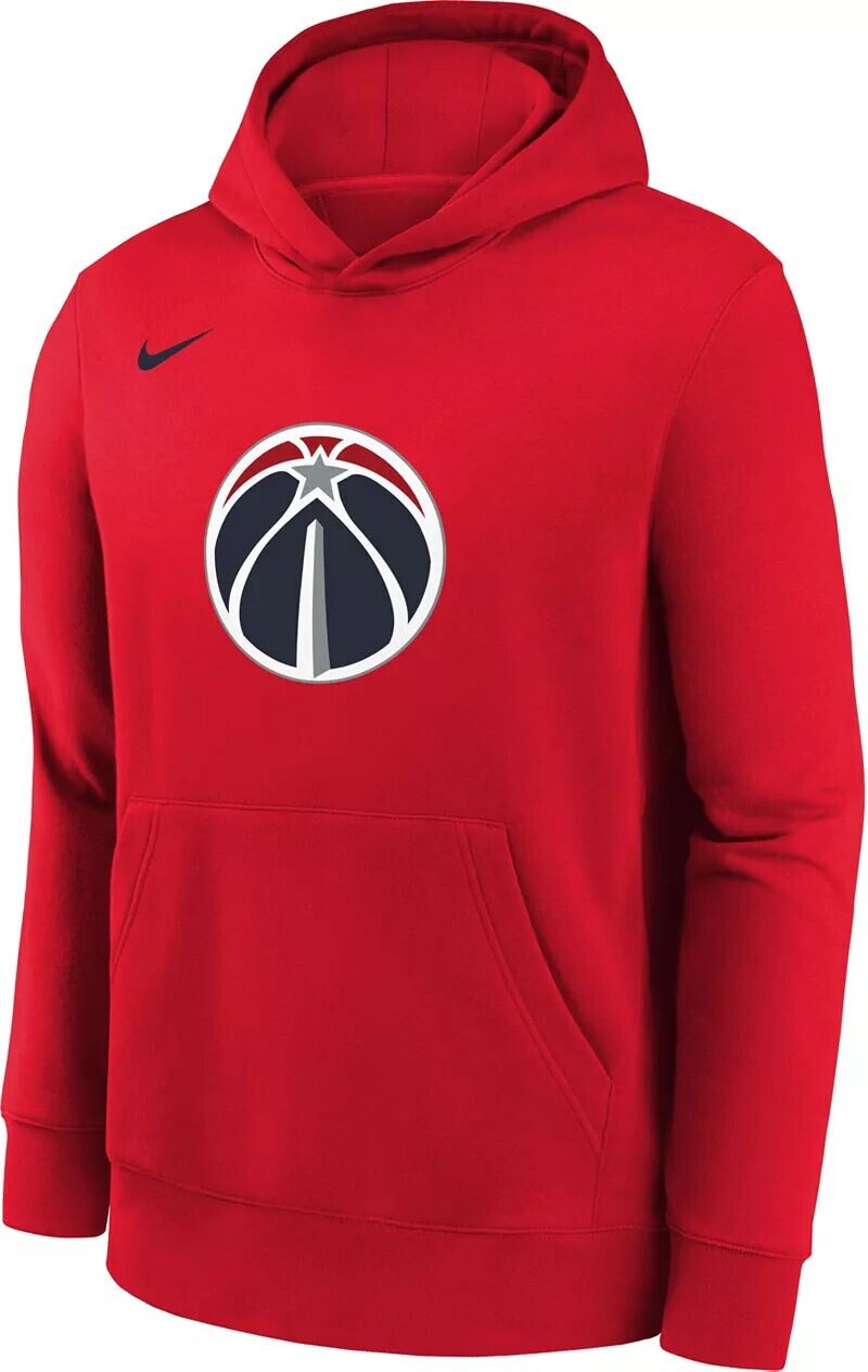 

Флисовая толстовка с логотипом Nike Youth Washington Wizards Red Club